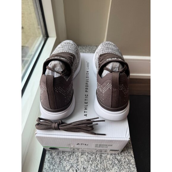 NWB APL Women's Brown Ombre TechLoom Breeze Lightweight Athletic Shoes W 6.5 Y 5 - Picture 2 of 6